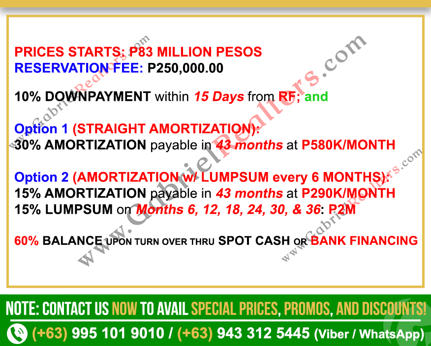 The Lincoln Towers 3 Bedroom Garden Villas Unit Sample Computations