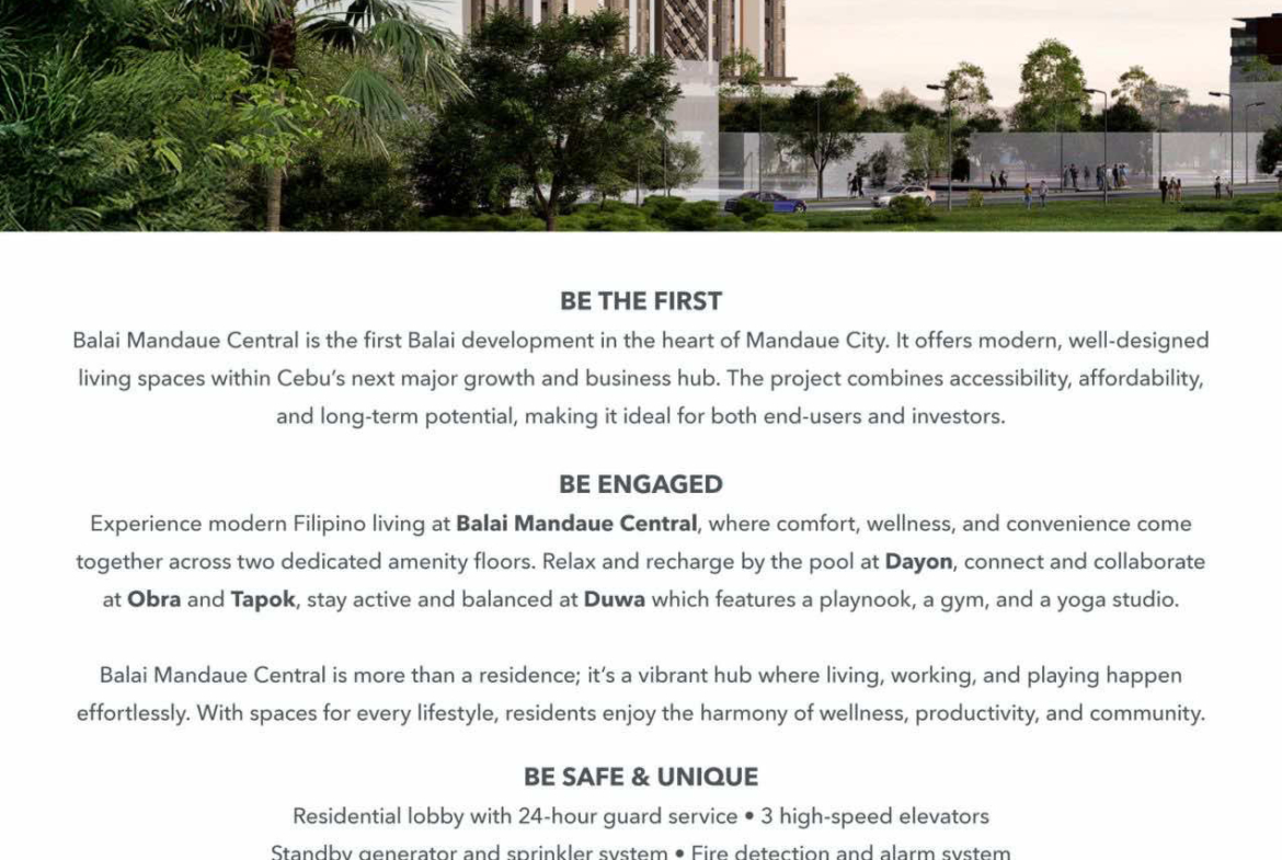 Balai by Be Residences AS Fortuna