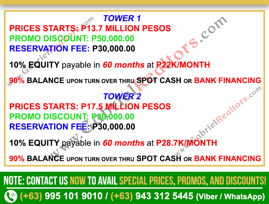 Vertex Coast Mactan 2 Bedroom Residential Unit Sample Computation