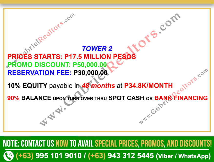 Vertex Coast Mactan 2 Bedroom Residential Unit Sample Computation