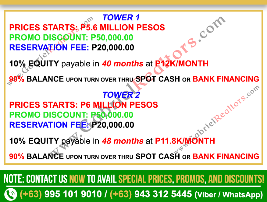 Vertex Coast Mactan Studio Residential Unit Sample Computation