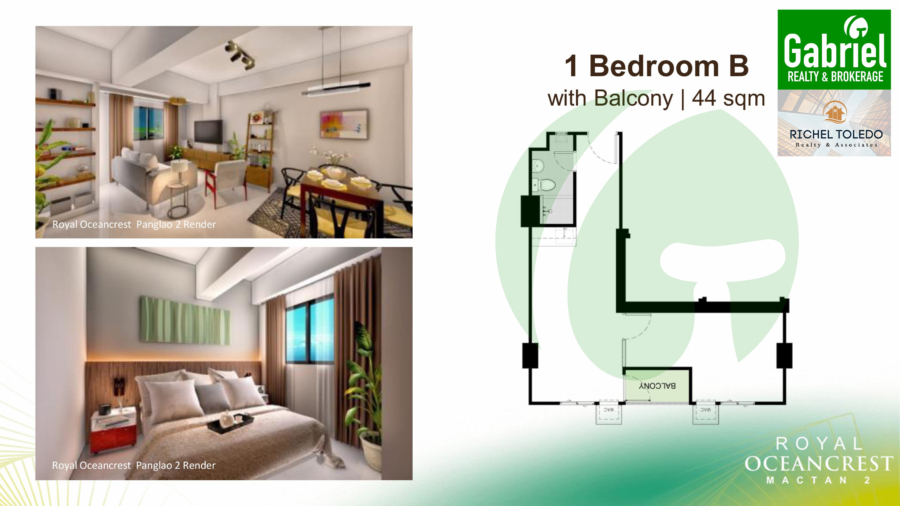 Royal OceanCrest Mactan 2 1 Bedroom B