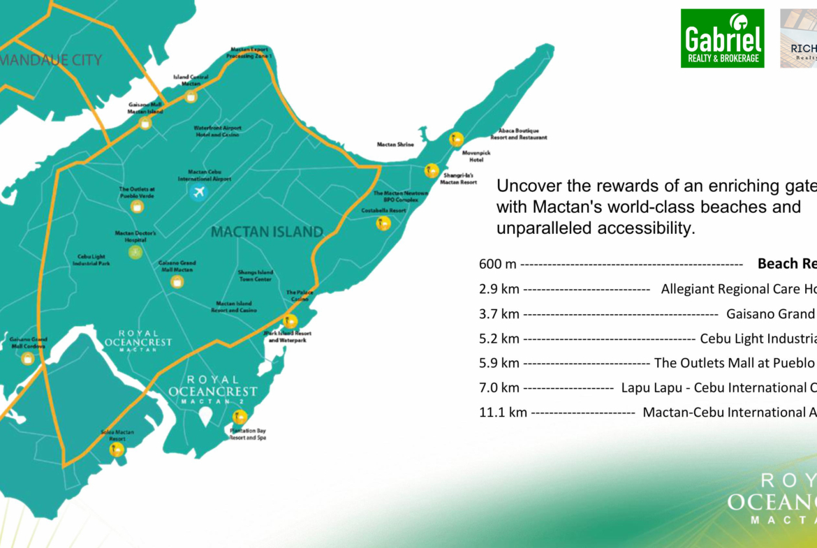 Royal OceanCrest Mactan 2 Vicinity Map