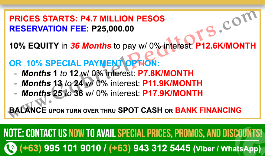 Sakura Residences Mandaue 1 BEDROOM UNIT w BALCONY Sample Computations