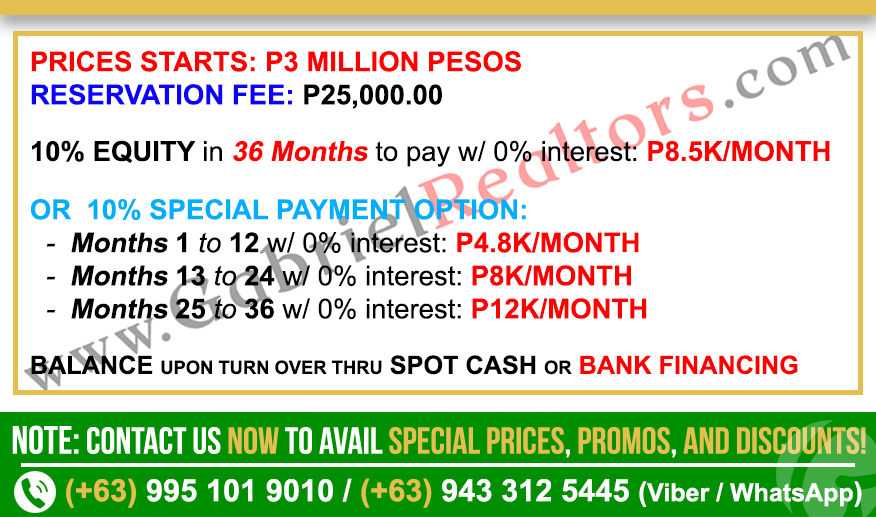 Sakura Residences Mandaue STUDIO UNIT w BALCONY Sample Computations