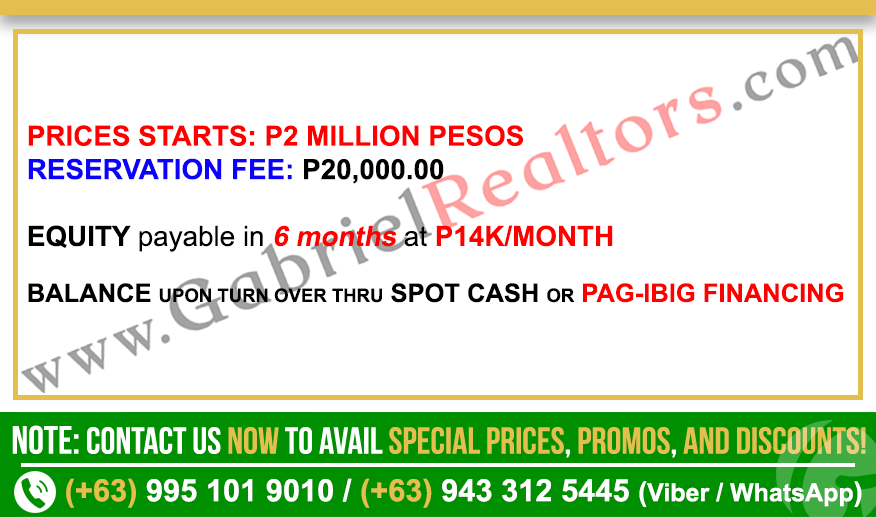 Saekyung Village One Studio with Balcony Sample Computations