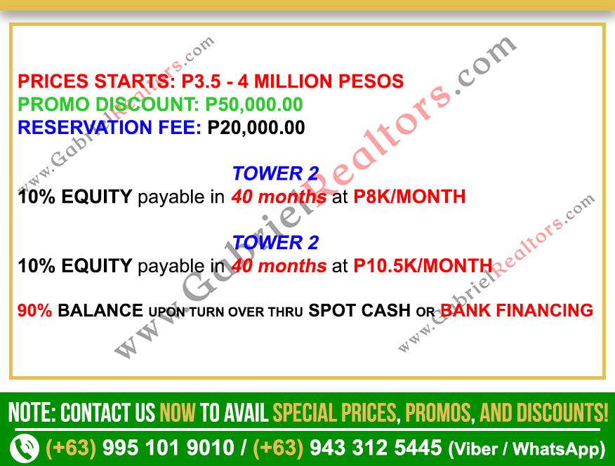 Paseo Grove Studio Unit Sample Computation