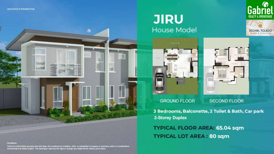 Velmiro Heights Consolacion Jiru Model 2-Storey Duplex