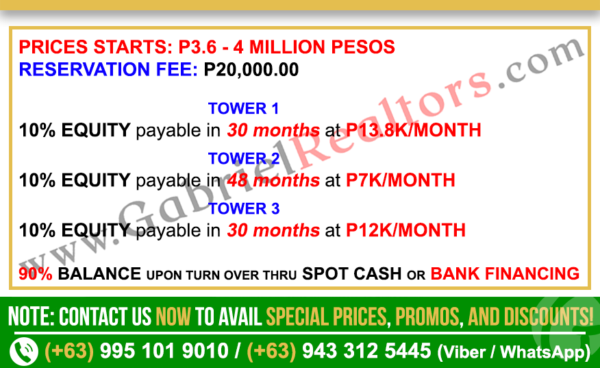 Mandtra Residences Studio Unit Sample Computation