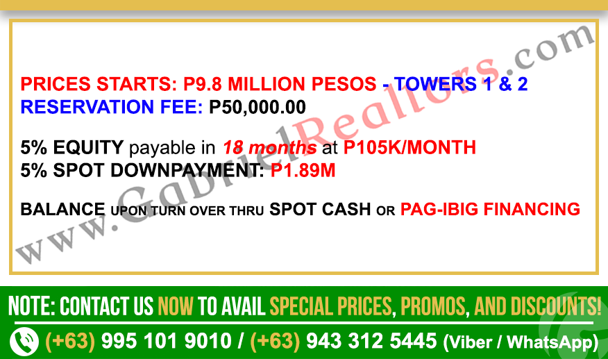 Saekyung Ocean Residences 3 Bedroom Unit Sample Computation