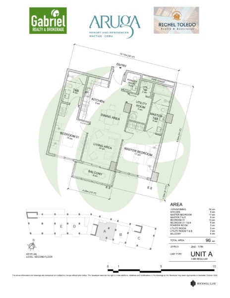 Aruga Resorts and Residences 2 Bedroom Unit