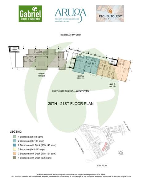 Aruga Resorts and Residences 3 Bedroom Unit