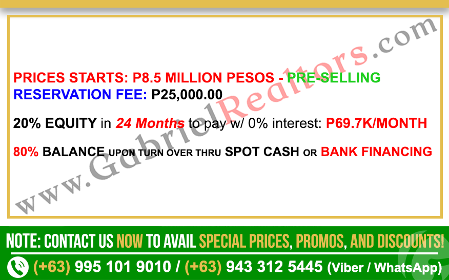 Woodway Townhomes Russet Sample Computation 