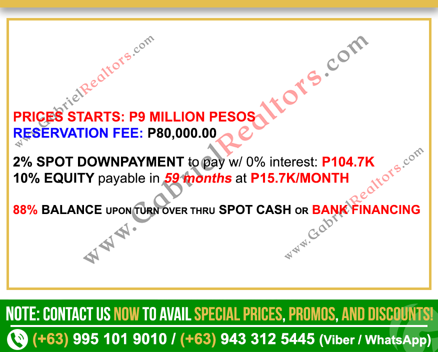Costa Mira Beachtown Mactan 1 Bedroom Sample Computation
