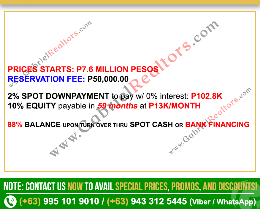 Costa Mira Beachtown Mactan Studio Sample Computation
