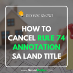 How to cancel Rule 74 annotation