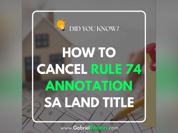 How to cancel Rule 74 annotation
