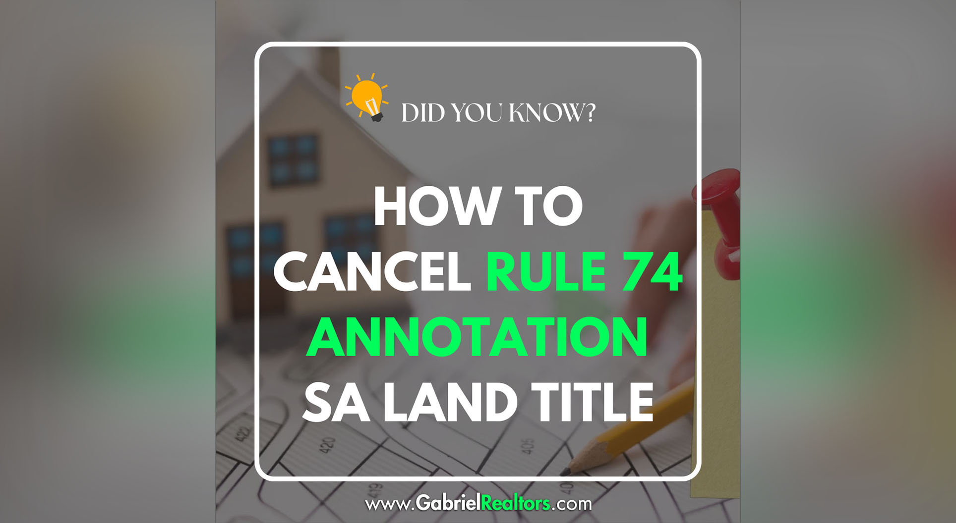 How to cancel Rule 74 annotation
