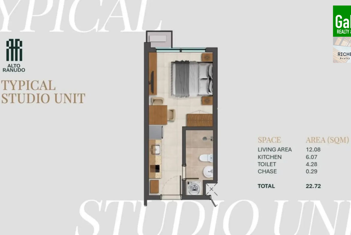 Alto Ranudo Cebu Studio Unit
